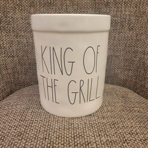 Rae Dunn King of the Grill Utensil Holder